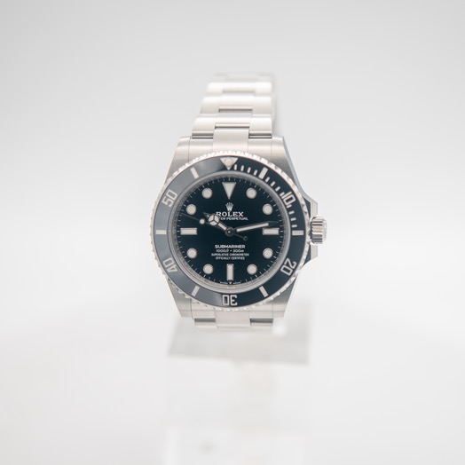 ロレックス サブマリーナー 自動巻き ブラック 文字盤 ステンレス メンズ 腕時計 124060-0001