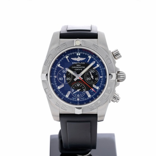 ブライトリング クロノマット 自動巻き ブラック 文字盤 ステンレス メンズ 腕時計 AB011010/BB08