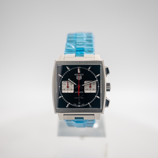 タグ ホイヤー モナコ キャリバー 11 自動巻き ブラック 文字盤 グレー メンズ 腕時計 CBL2113.BA0644