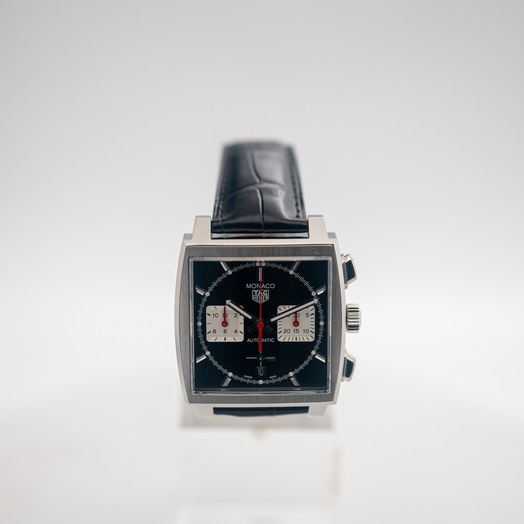 タグ ホイヤー モナコ キャリバー 11 自動巻き ブラック 文字盤 グレー メンズ 腕時計 CBL2113.FC6177