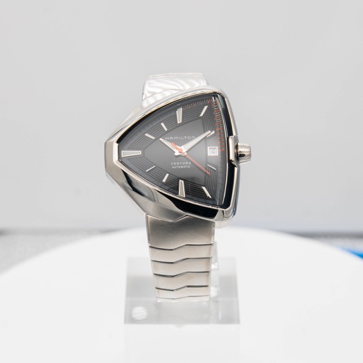 ハミルトン ベンチュラ 自動巻き ブラック 文字盤 ステンレス メンズ 腕時計 H24555131